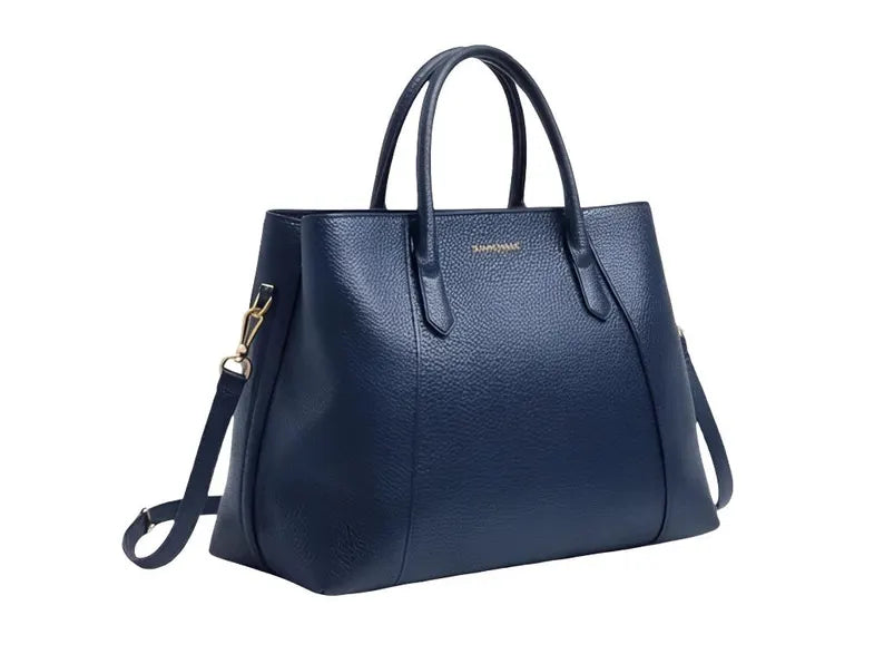 Elegant Structured Tote Bag with Shoulder Strap